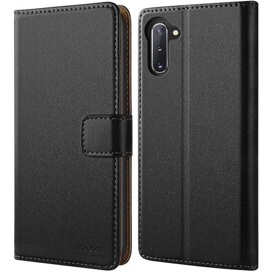 HOOMIL Case Compatible with Samsung Galaxy Note 10 Premium PU